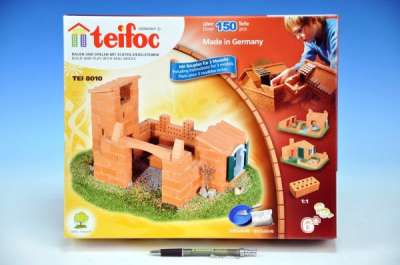 Teddies Építőkészlet Teifoc ház Roberto 150 db 35x29x8cm