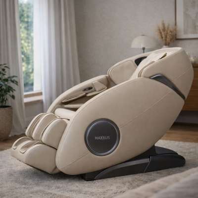 MAXXUS® Masszázsfotel MX 12.0Z 150 x 80 x 122 cm champagne