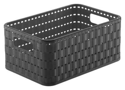 ROTHO Tároló kosár COUNTRY 4 L antracit