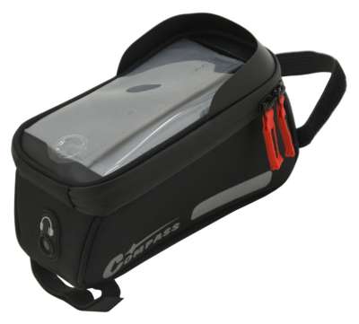 Kerékpáros táska az első villavázon + PHONE 6,7"