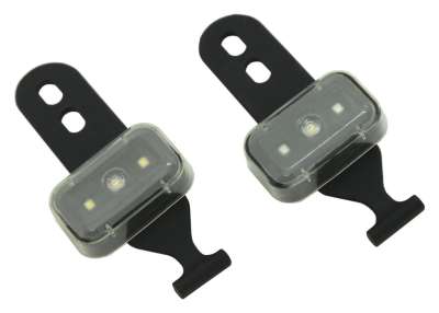 COMPASS Kerékpárlámpa készlet 2 db SILICON 2 funkció