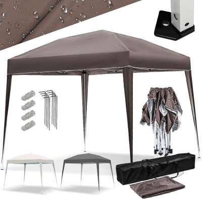 JAGO Kerti pavilon 3 x 3 m barna