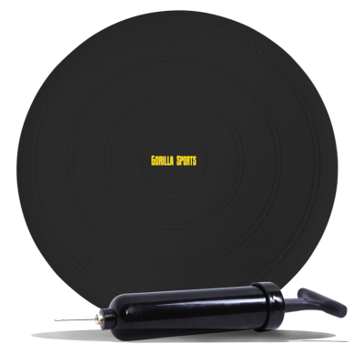 Gorilla Sports Egyensúlyozó párna fekete 33 cm