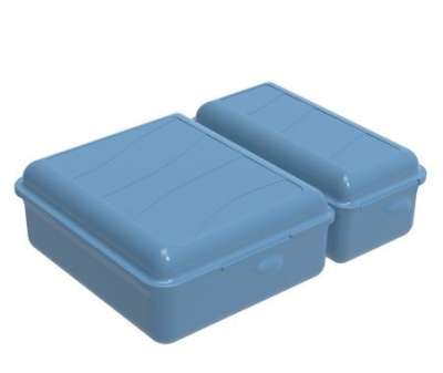 ROTHO Uzsonnás doboz FUN  1,6 L kék