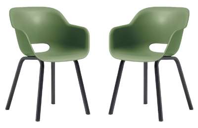 Keter Masszív szék NOA DUO 2 db oliva zöld