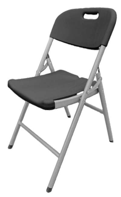 Összecsukható szék Catering fekete