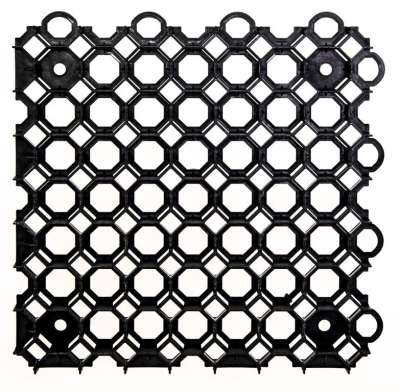 ROJAPLAST Fű burkolólapok 50 x 50 x 4 cm fekete