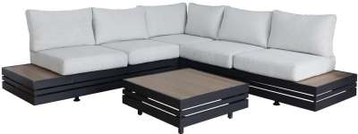 Aluminium sarokgarnítúra készlet NEW YORK