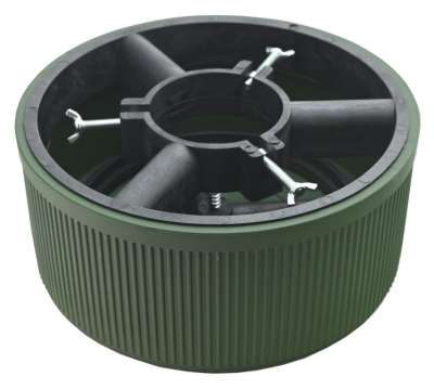 COMPASS Karácsonyfatartó / virágcserép 5 L zöld