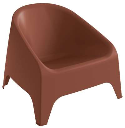 TOOMAX Műanyag karosszék Matera terracotta