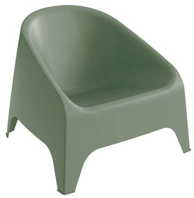 TOOMAX Műanyag karosszék Matera zsályazöld