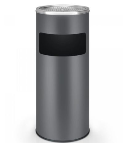 Szemeteskuka hamutartóval 30 L antracit