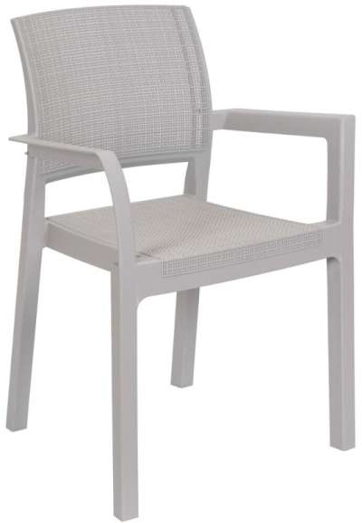 TOOMAX Múanyag fotel ALBA szürke