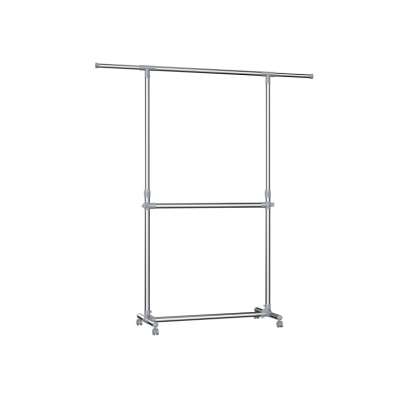 Dupla ruhatároló kerekeken magasság 113–198 cm