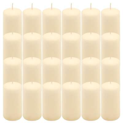 Paraffingyertya 10 cm 20 óra égési idő 24 db krém szín