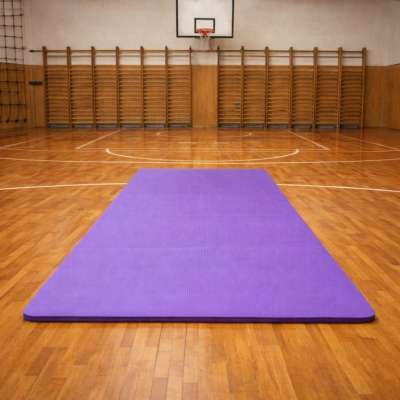 Tornaszőnyeg  XXL 210 × 110 × 2 cm lila szín