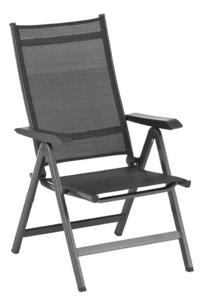 Kerti dönthető szék BASIC PLUS antracit/antracit