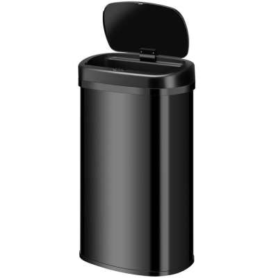 Szemetes automatikus érintésmentes 60 L fekete