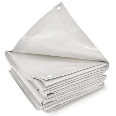 JAGO Ponyva 650 g/m² alumínium háló fehér 4 x 3 m