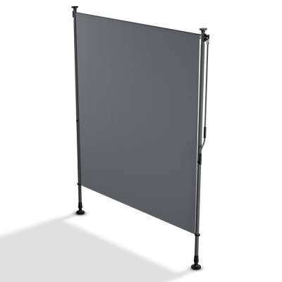 Erkély napellenző 150 x 228-316 cm UV védelemmel szürke