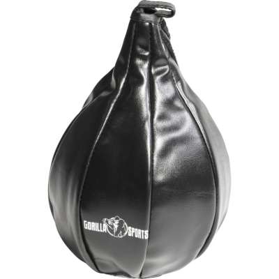 Gorilla Sports Ökölvívó labda fekete 25 cm