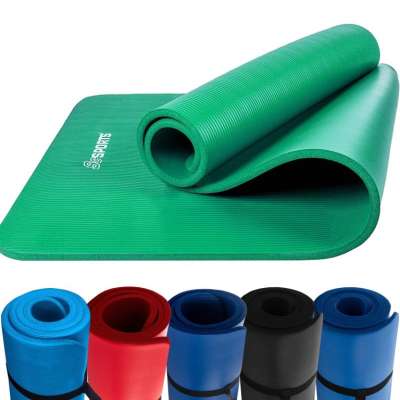Fitness matrac 190x80 cm csúszásmentes extra vastag zöld