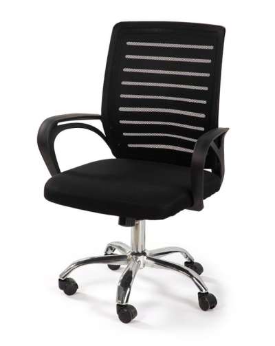 Ergonomikus irodai szék fekete hálós