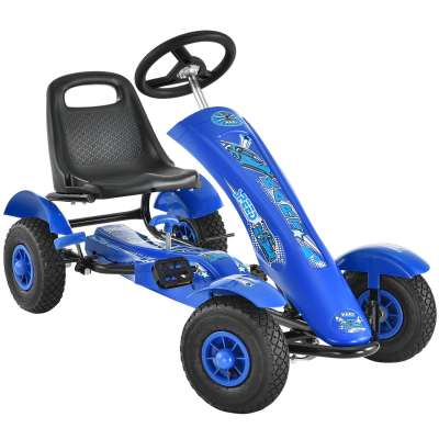 Egyszemélyes gokart Racer autó kék