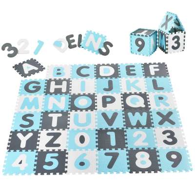 Gyermek puzzle Noah 36 darabos A-tól Z-ig és 0-tól 9-ig