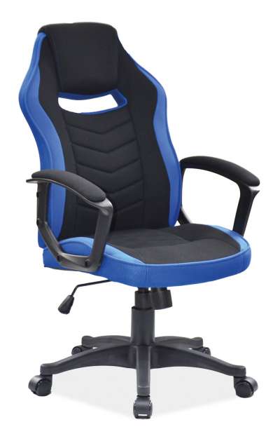 Irodai szék CAMARO fekete/kék