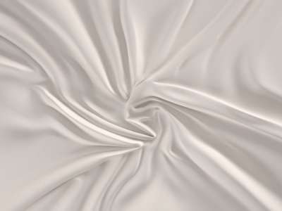 Szatén lepedő (80 x 200 cm) - fehér
