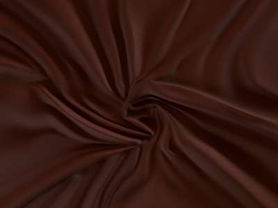 Szatén lepedő (180 x 200 cm) tm. barna / csokoládészínű