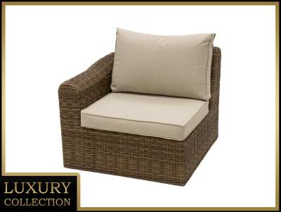 Rattan RIGHT felmondás BORNEO LUXURY (barna)