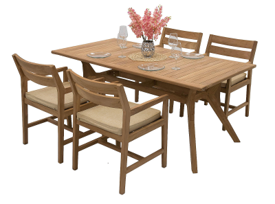 Teak kerti elrendezés WINSTON 1+4