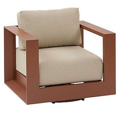 Alumínium forgószék MADRID (mahagóni)