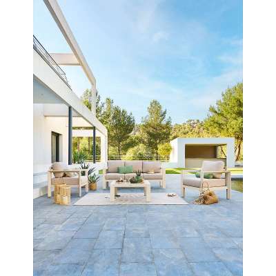 VANCOUVER alumínium szett 1+3+1 (elefántcsont)