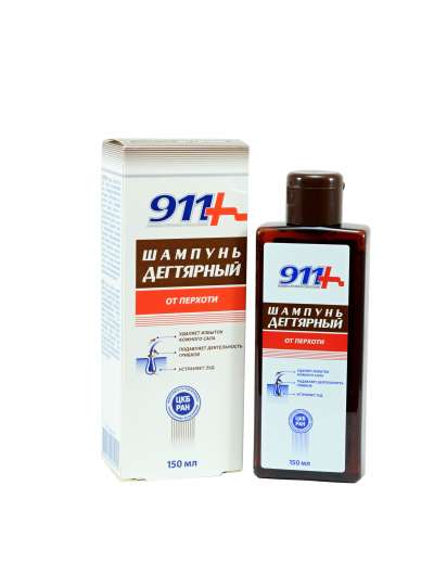Twinstec 911+ korpaellenes kátránysampon - 150 ml