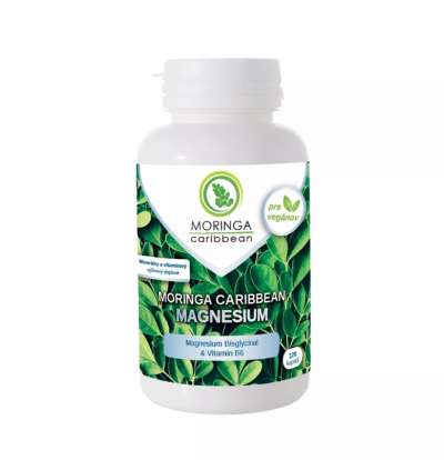 Moringa Magnesium - az idegrendszer megfelelő működése - Moringa Caribbean - 120 kapszula