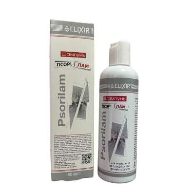 Sampon pikkelysömörre Psorilam - 150 ml - Elixir