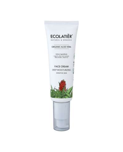 Aloe Vera hidratáló arckrém - Ecolatier Organic - 50ml