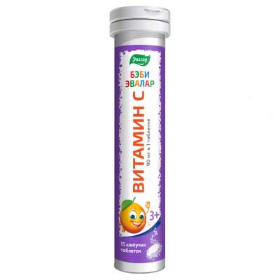 Baby C vitamin  - 15 pezsgőtabletta-Evalar