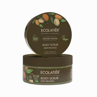 Ecolatier Organic Argana mélyen tápláló testradír – 300 g