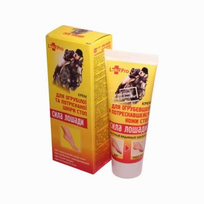 LekoPro Lóerő lábkrém érdes és repedezett bőrre – 75 ml