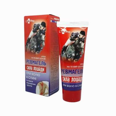 Lóerő Revmagel krémgél reumára, hát- és ízületi fájdalmakra – 75 ml – LekoPro