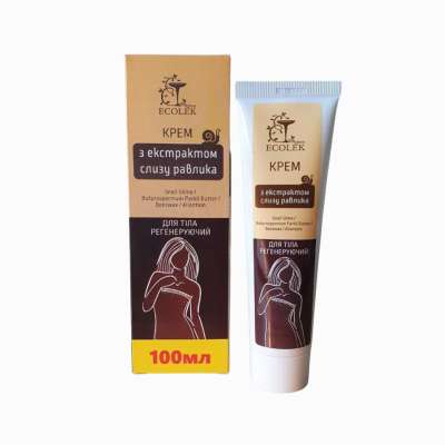 Ecolek regeneráló testápoló krém csiganyál-kivonattal - 100 ml