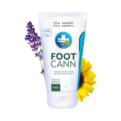 FOOTCANN BIO lábkrém ureával - 75 ml - Annabis
