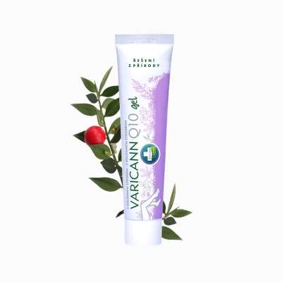 VARICANN Q10 lábgél visszeres lábakra kolloid ezüsttel - 75 ml - Annabis