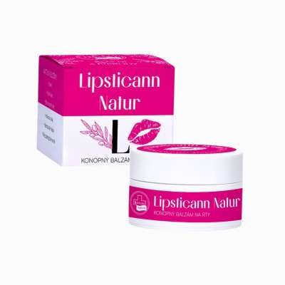 LIPSTICANN NATUR kenderes ajakbalzsam méhviasszal - 15 ml - Annabis