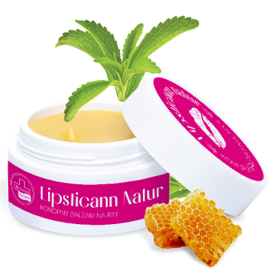 LIPSTICANN NATUR kenderes ajakápoló méhviasszal - 15 ml - Annabis