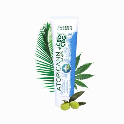 ATOPICANN CBD + CBG BIO kenderkrém atópiára hajlamos és pikkelysömörös bőrre - 100 ml - Annabis
